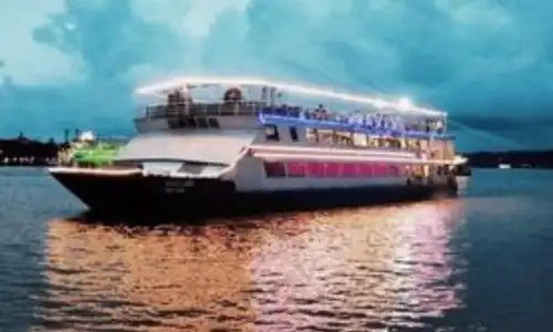 Swastik dinner cruise party goa